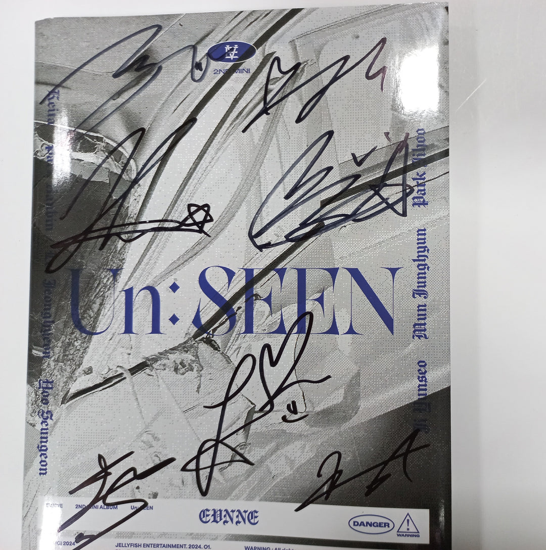 EVNNE "Un: SEEN" - Hand Autographed(Signed) Promo Album [24.1.30] - HALLYUSUPERSTORE