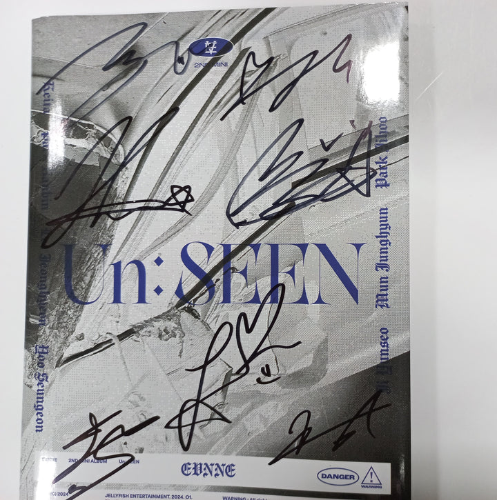 EVNNE "Un: SEEN" - Hand Autographed(Signed) Promo Album [24.1.30] - HALLYUSUPERSTORE