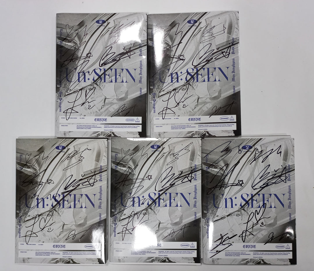 EVNNE "Un: SEEN" - Hand Autographed(Signed) Promo Album [24.1.30] - HALLYUSUPERSTORE