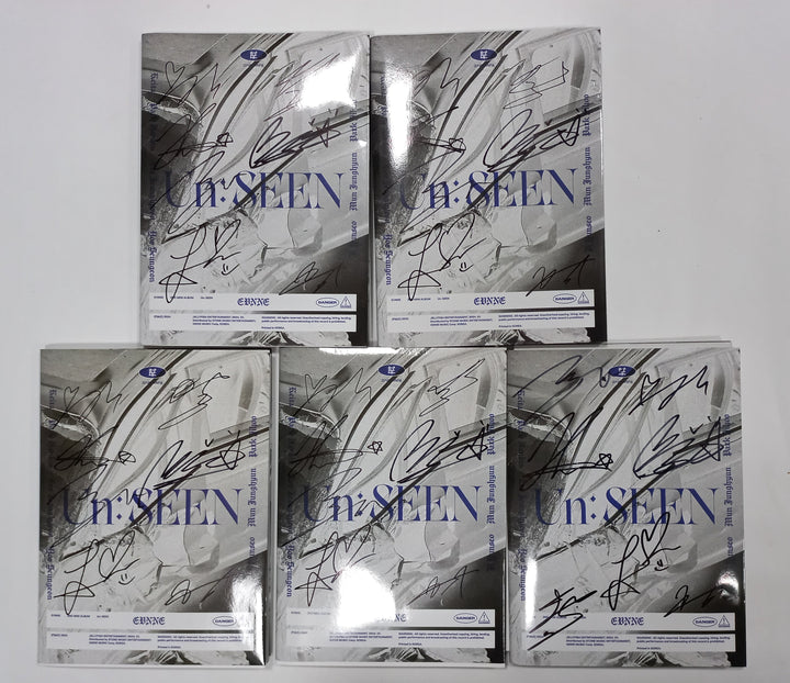 EVNNE "Un: SEEN" - Hand Autographed(Signed) Promo Album [24.1.30] - HALLYUSUPERSTORE