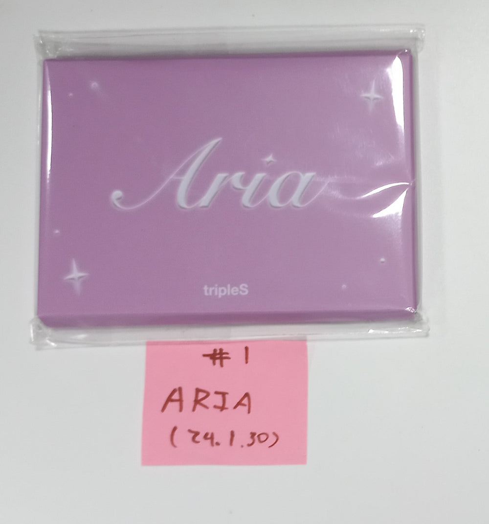 TripleS "Aria" - Hand Autographed(Signed) Promo Album [24.1.30] - HALLYUSUPERSTORE