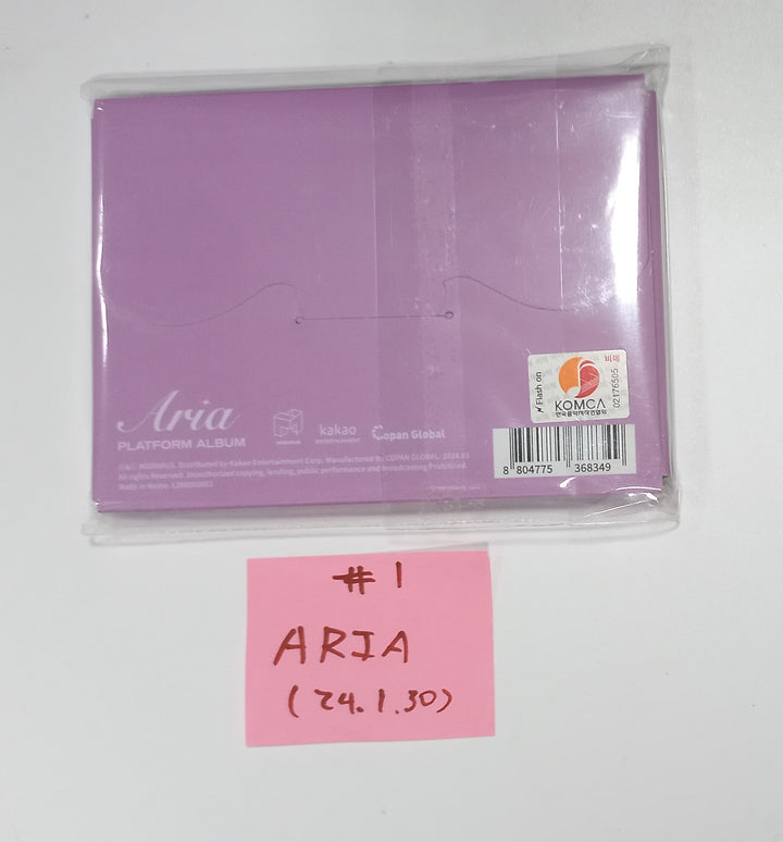 TripleS "Aria" - Hand Autographed(Signed) Promo Album [24.1.30] - HALLYUSUPERSTORE