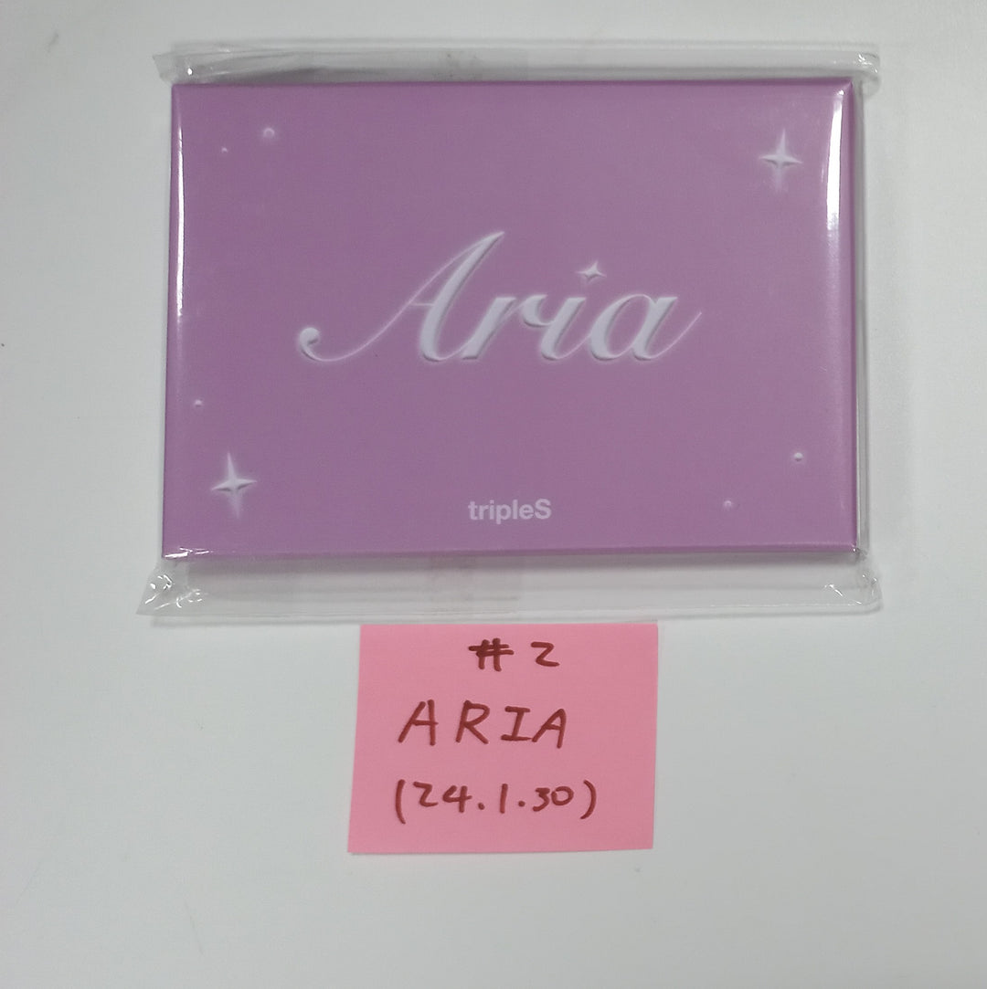 TripleS "Aria" - Hand Autographed(Signed) Promo Album [24.1.30] - HALLYUSUPERSTORE