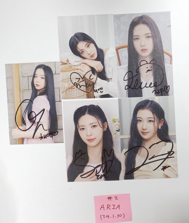 TripleS "Aria" - Hand Autographed(Signed) Promo Album [24.1.30] - HALLYUSUPERSTORE