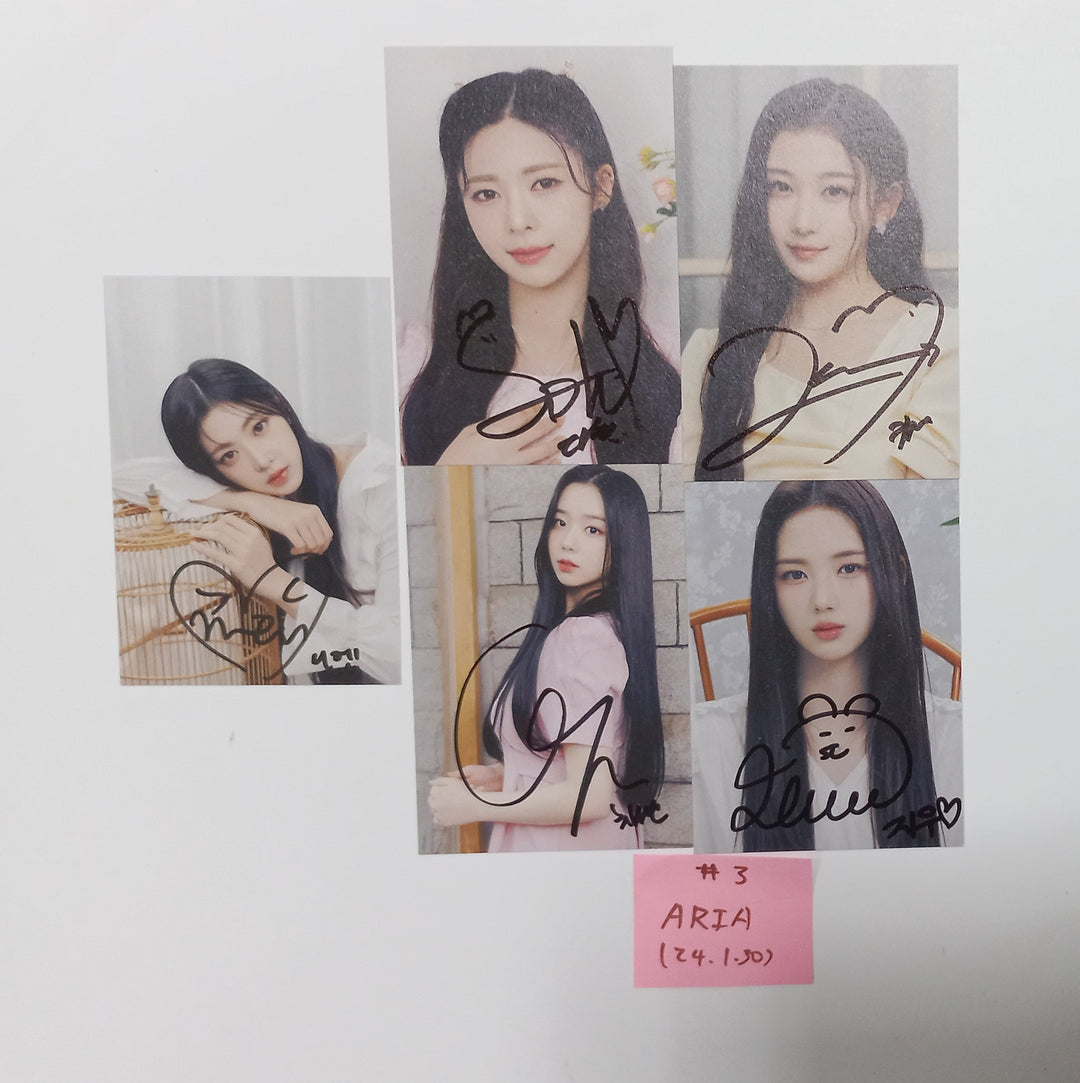 TripleS "Aria" - Hand Autographed(Signed) Promo Album [24.1.30] - HALLYUSUPERSTORE