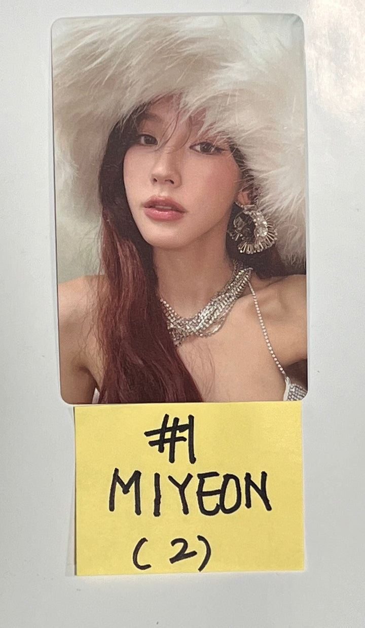 (g) I-DLE "2" 2nd Full Album - Official Photocard, Film Photocard &amp; Message Card [24.1.30] - HALLYUSUPERSTORE