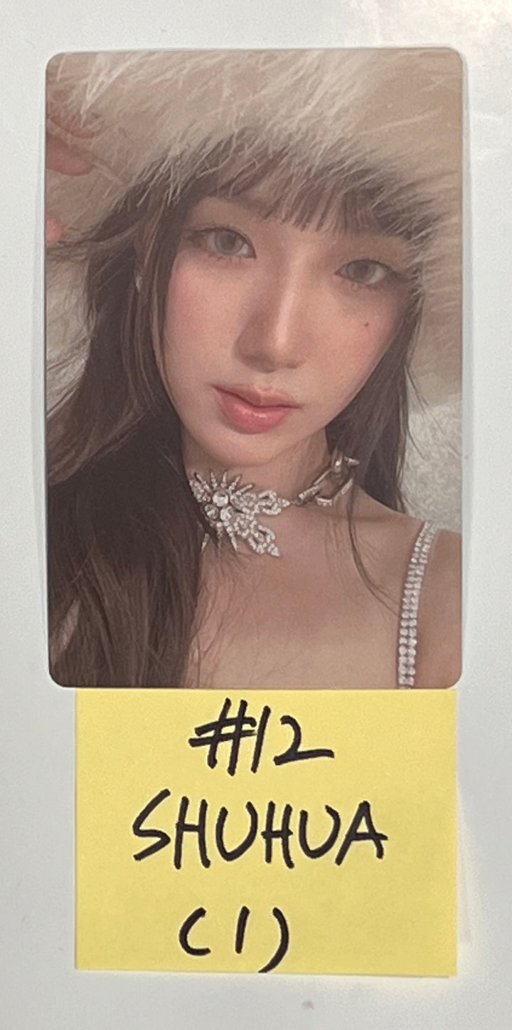 (g) I-DLE "2" 2nd Full Album - Official Photocard, Film Photocard &amp; Message Card [24.1.30] - HALLYUSUPERSTORE