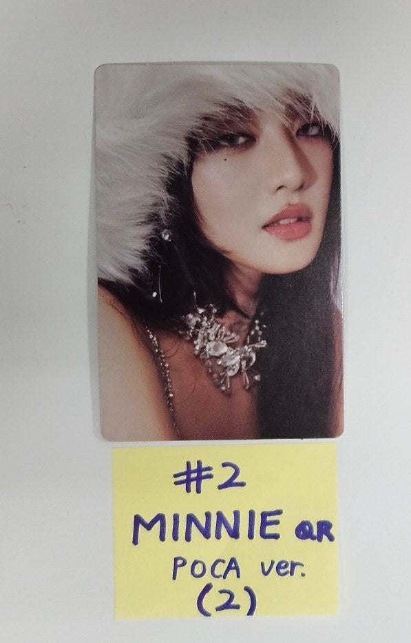 (g) I-DLE "2" 2nd Full Album - Official Photocard (1) [Poca Album Ver.] [24.1.30] [Updated 1/31] - HALLYUSUPERSTORE
