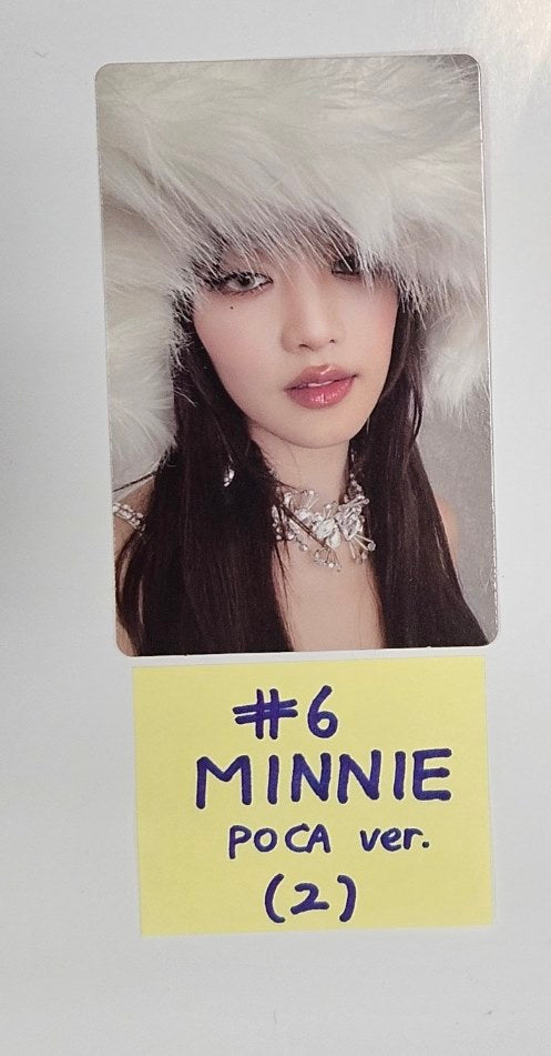 (g) I-DLE "2" 2nd Full Album - Official Photocard (1) [Poca Album Ver.] [24.1.30] [Updated 1/31] - HALLYUSUPERSTORE