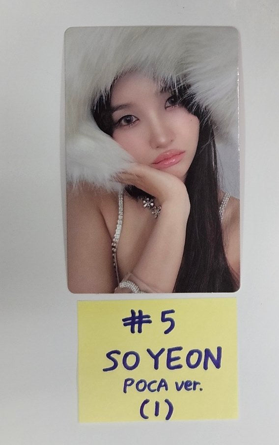 (g) I-DLE "2" 2nd Full Album - Official Photocard (1) [Poca Album Ver.] [24.1.30] [Updated 1/31] - HALLYUSUPERSTORE