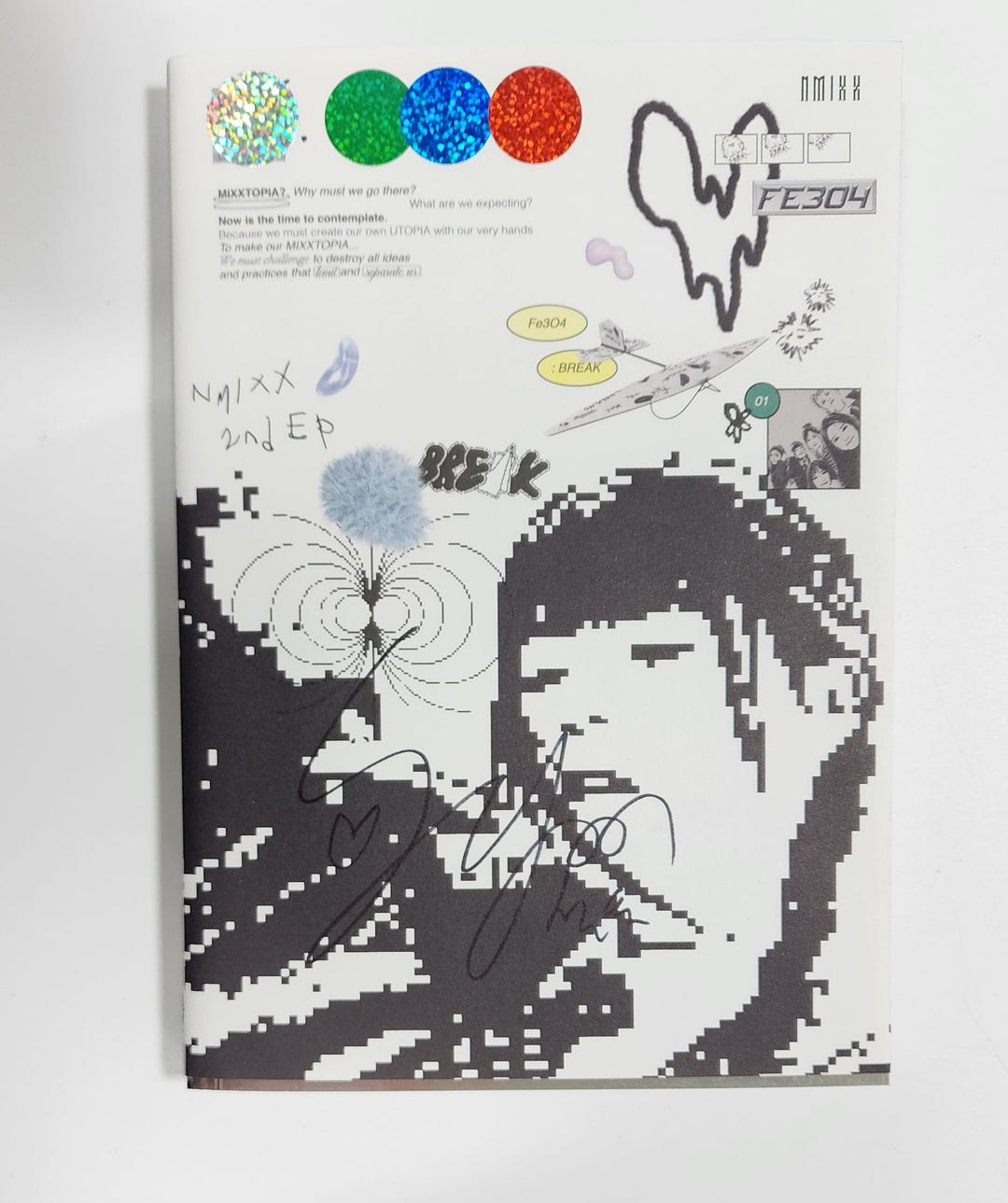 Sullyoon (Of NMIXX) "Fe3O4: Break" - Hand Autographed(Signed) Album [24.1.31] - HALLYUSUPERSTORE