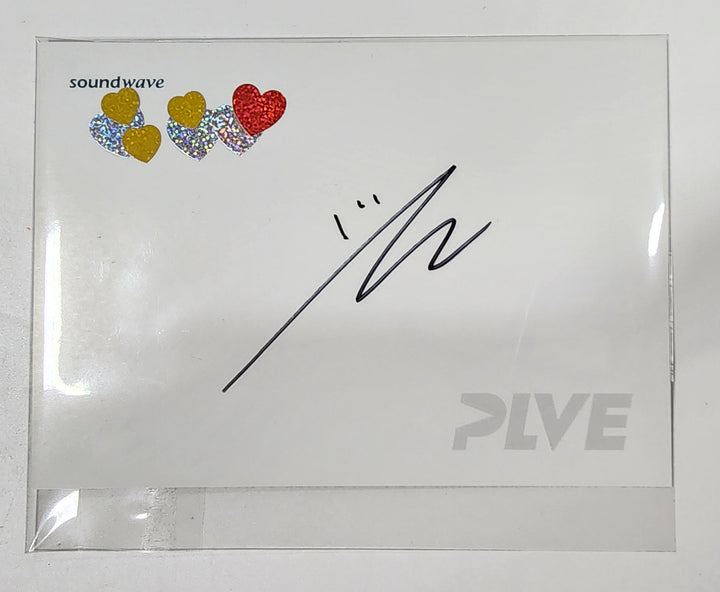 YENA "Good Morning" - Hand Autographed(Signed) Paper [24.1.31] - HALLYUSUPERSTORE