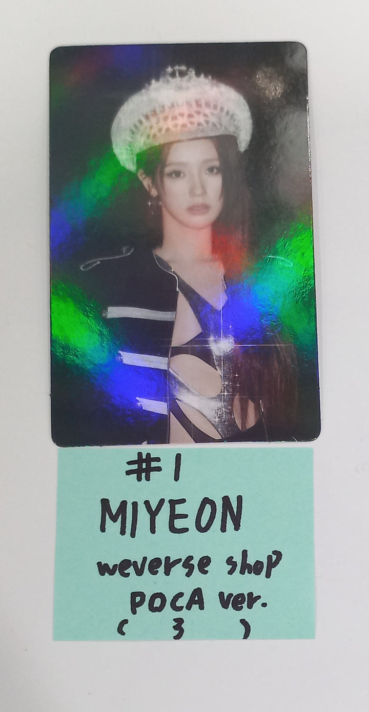(g) I-DLE "2" 2nd Full Album - Weverse Shop Pre-Order Benefit Hologram Photocard [Poca Album Ver.] [24.1.31] - HALLYUSUPERSTORE