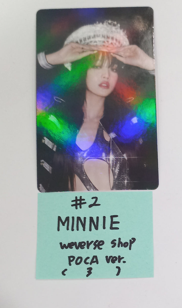 (g) I-DLE "2" 2nd Full Album - Weverse Shop Pre-Order Benefit Hologram Photocard [Poca Album Ver.] [24.1.31] - HALLYUSUPERSTORE