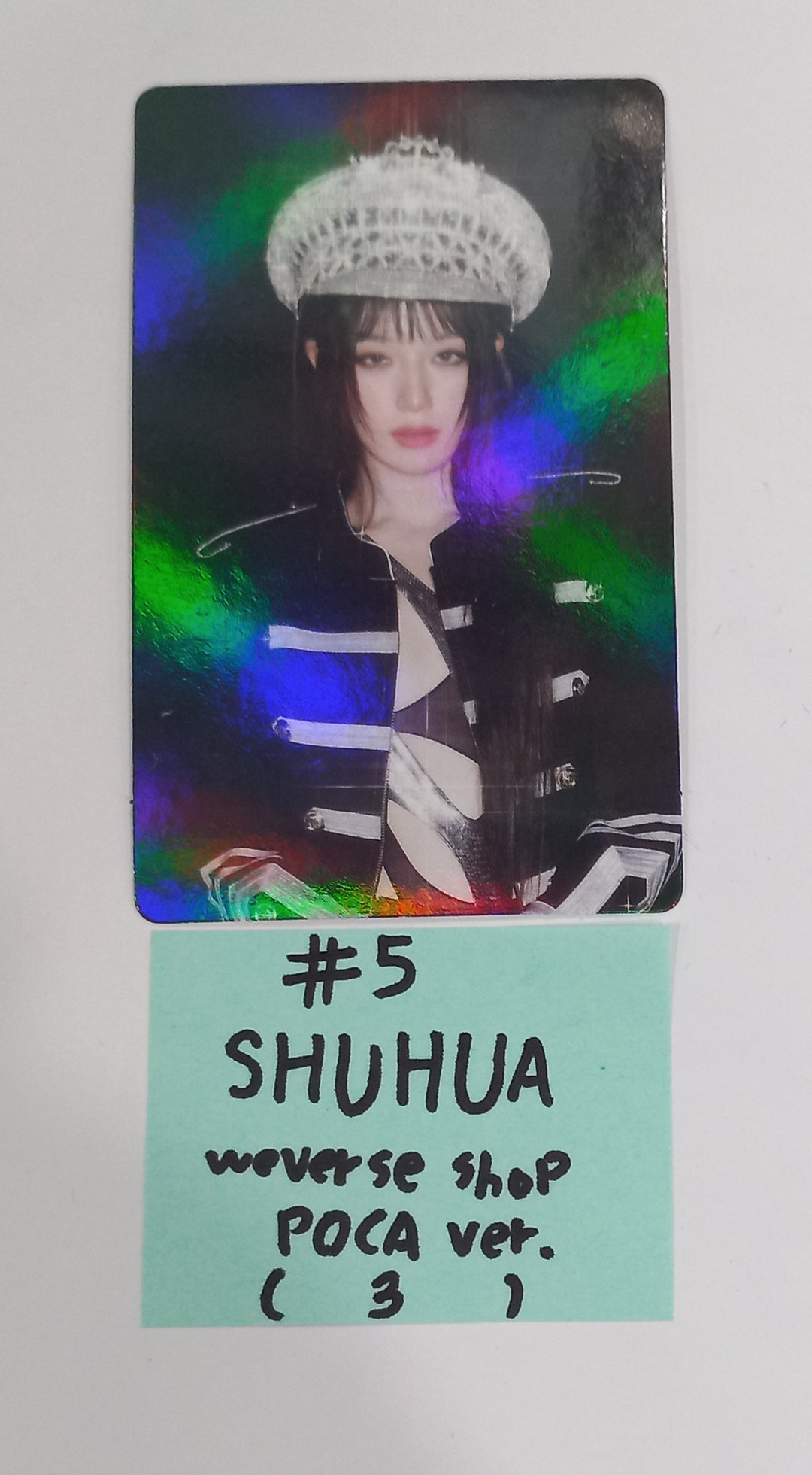 (g) I-DLE "2" 2nd Full Album - Weverse Shop Pre-Order Benefit Hologram Photocard [Poca Album Ver.] [24.1.31] - HALLYUSUPERSTORE
