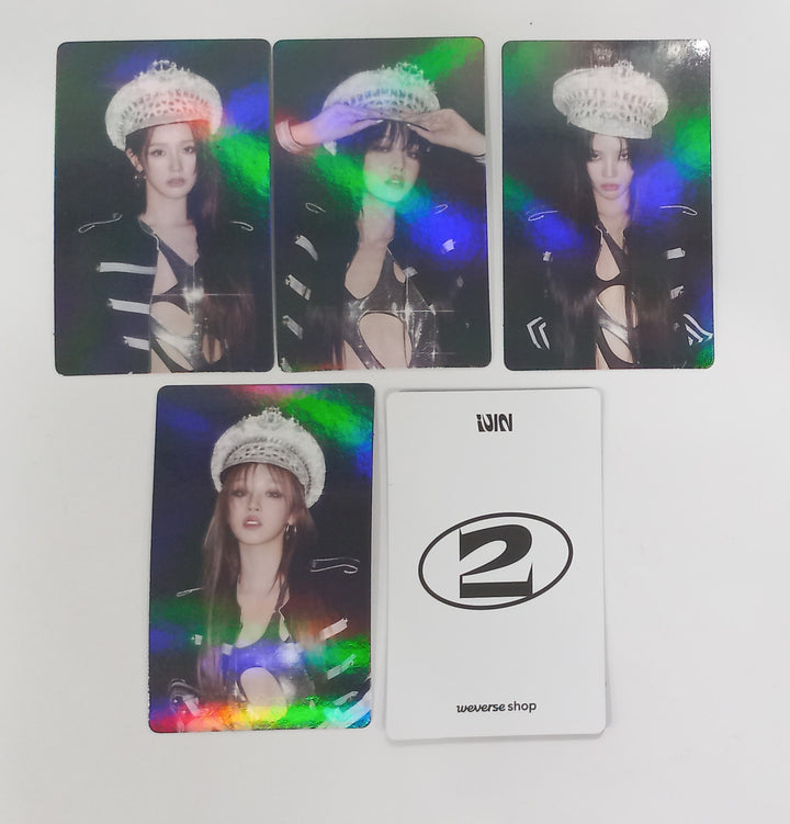 (g) I-DLE "2" 2nd Full Album - Weverse Shop Pre-Order Benefit Hologram Photocard [Poca Album Ver.] [24.1.31] - HALLYUSUPERSTORE