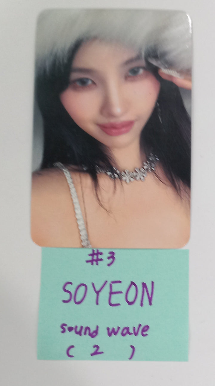 (g) I-DLE "2" 2nd Full Album - Soundwave Pre-Order Benefit Photocard [24.1.31] - HALLYUSUPERSTORE
