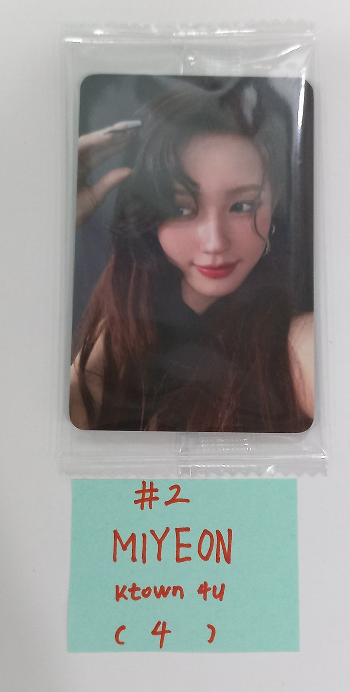 (g) I-DLE "2" 2nd Full Album - Ktown4U Pre-Order Benefit Photocard [24.1.31] - HALLYUSUPERSTORE
