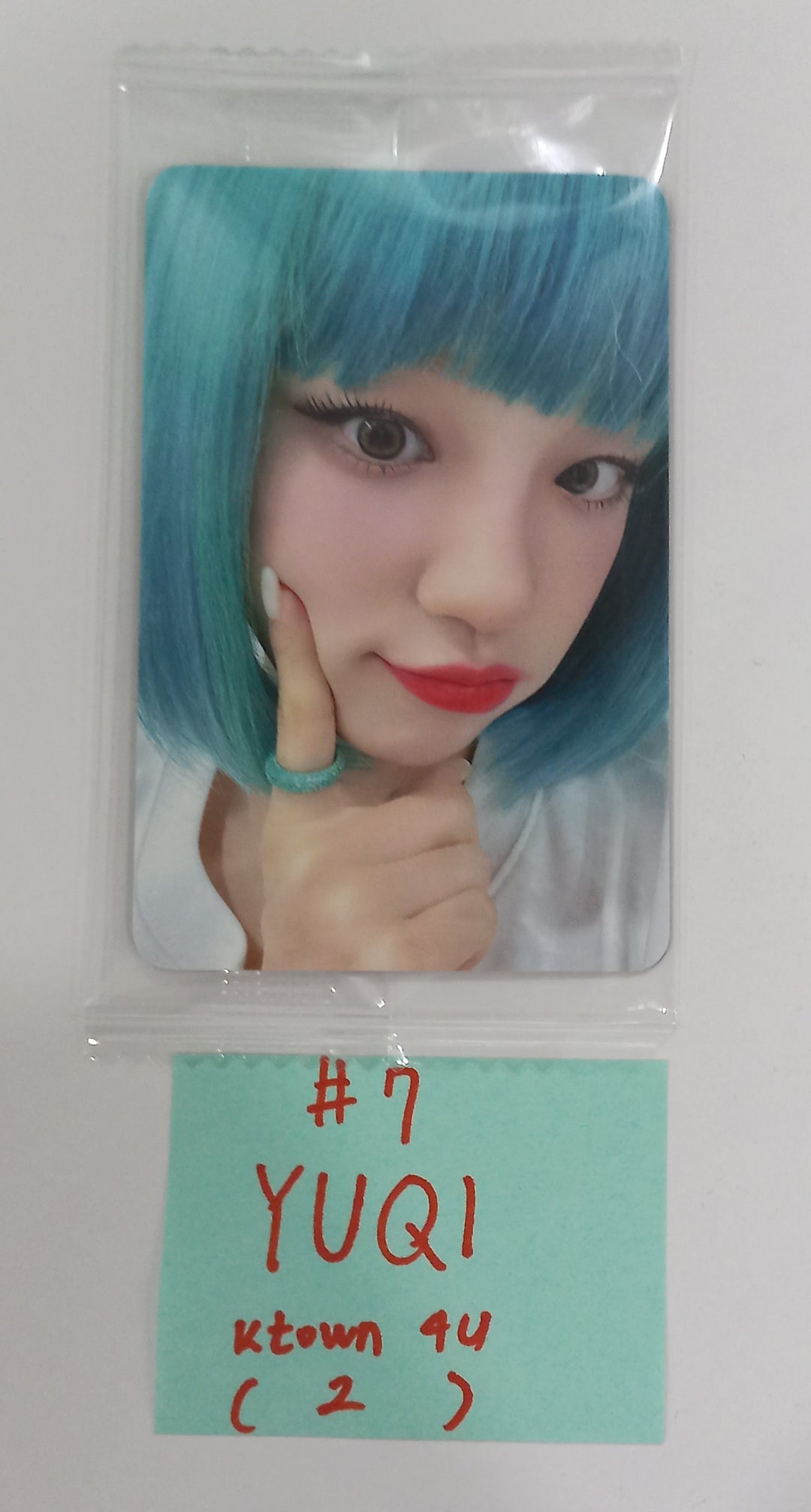 (g) I-DLE "2" 2nd Full Album - Ktown4U Pre-Order Benefit Photocard [24.1.31] - HALLYUSUPERSTORE
