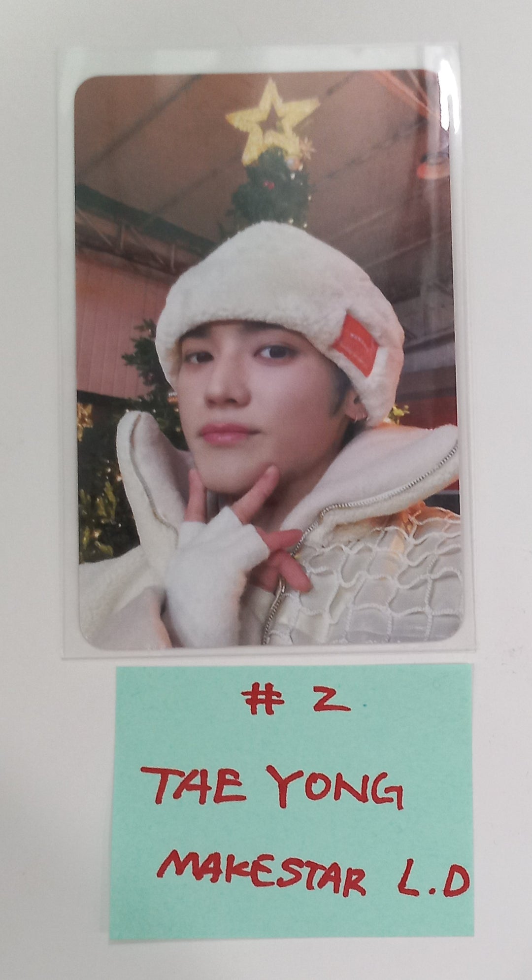 NCT 127 "Be There For Me" Winter Special - Makestar Lucky Draw Event Photocard [24.1.31] - HALLYUSUPERSTORE