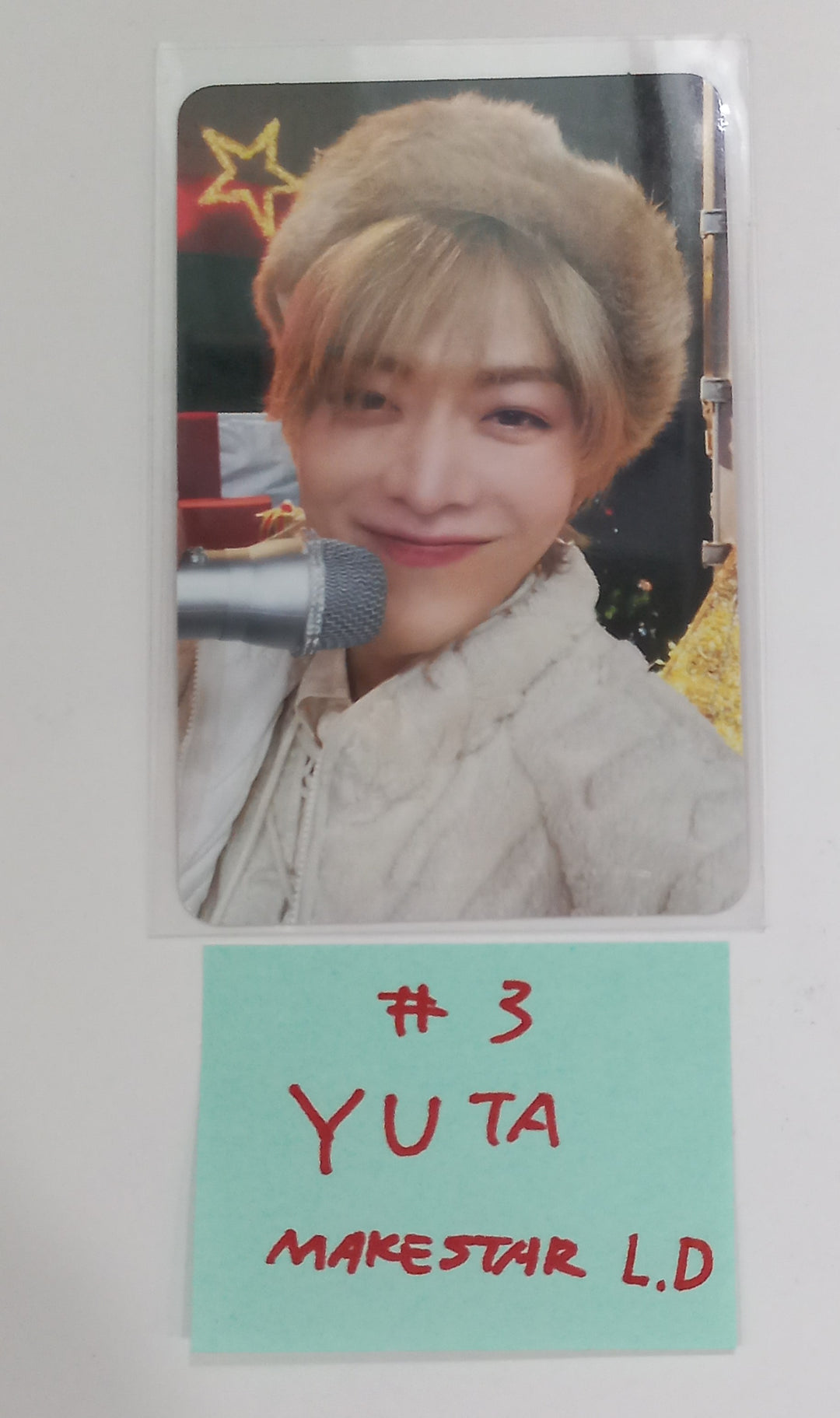 NCT 127 "Be There For Me" Winter Special - Makestar Lucky Draw Event Photocard [24.1.31] - HALLYUSUPERSTORE