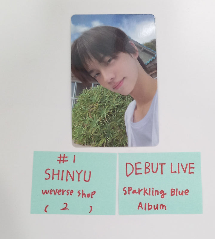 TWS "Sparkling Blue" 1st Mini - Weverse Shop Debut Live Event Photocard [24.1.31] - HALLYUSUPERSTORE