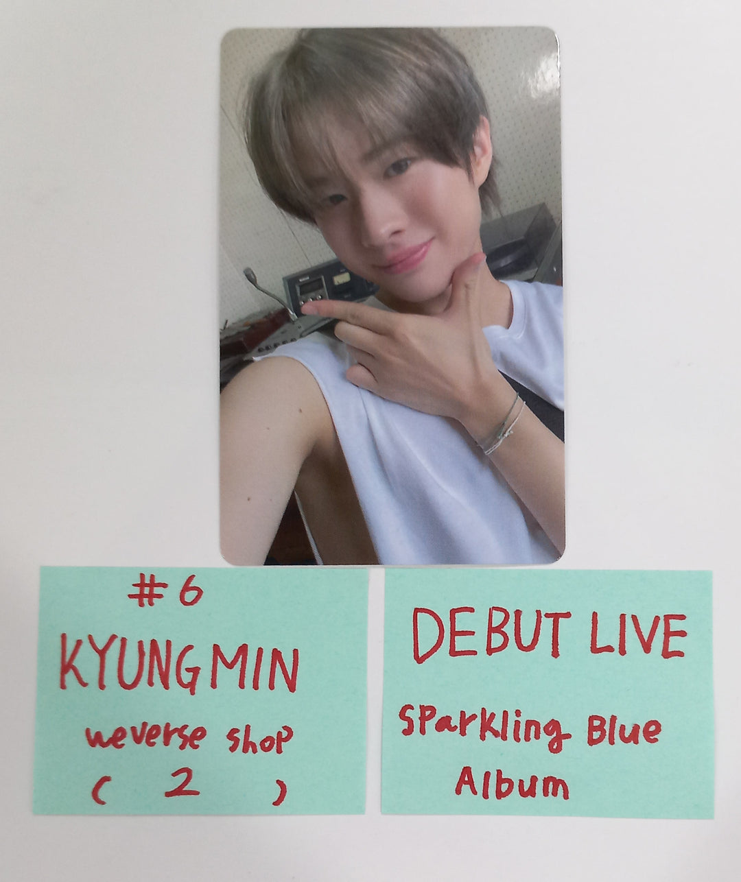 TWS "Sparkling Blue" 1st Mini - Weverse Shop Debut Live Event Photocard [24.1.31] - HALLYUSUPERSTORE
