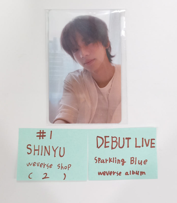 TWS "Sparkling Blue" 1st Mini - Weverse Shop Debut Live Event Photocard [Weverse Album Ver.] [24.1.31] - HALLYUSUPERSTORE