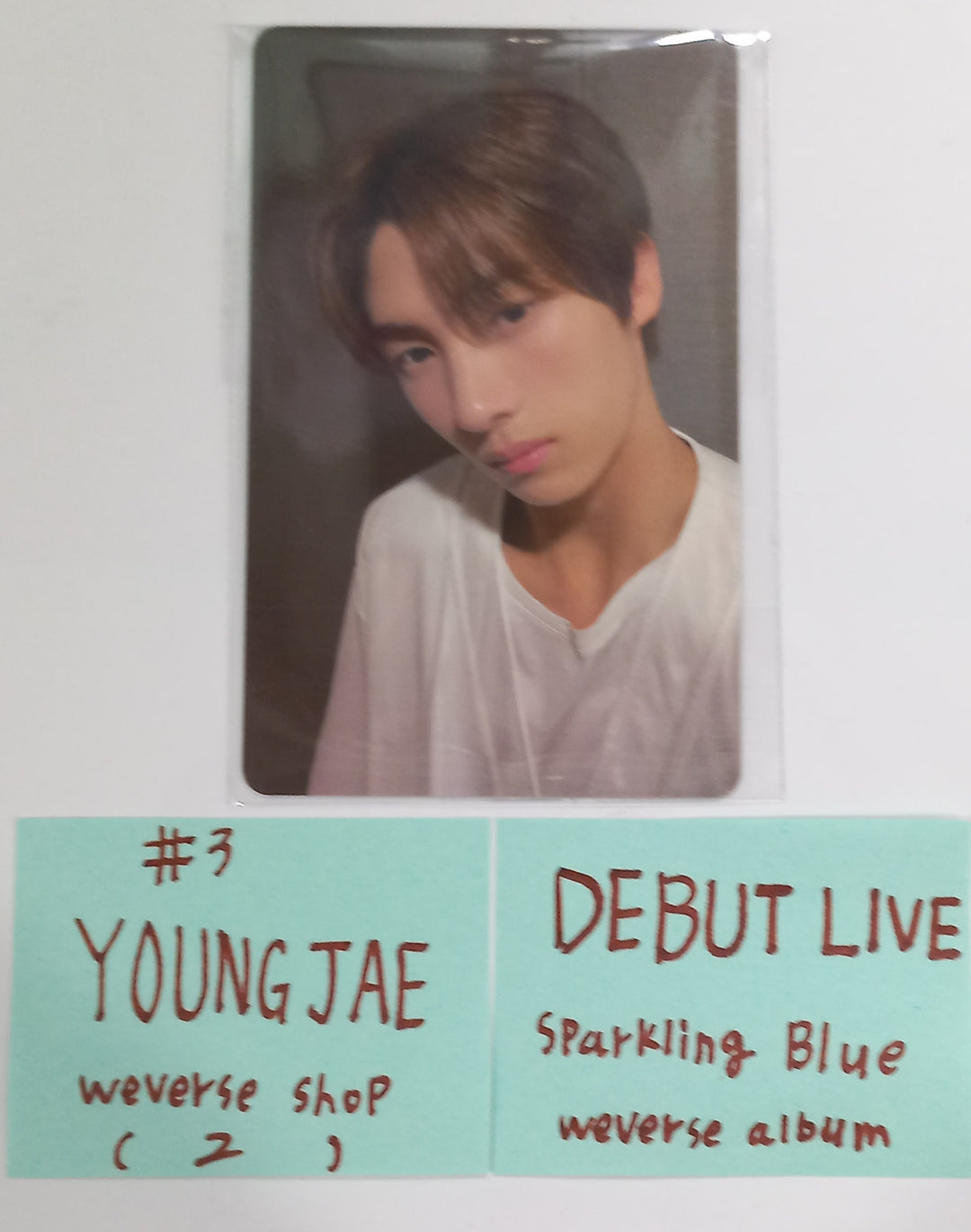 TWS "Sparkling Blue" 1st Mini - Weverse Shop Debut Live Event Photocard [Weverse Album Ver.] [24.1.31] - HALLYUSUPERSTORE