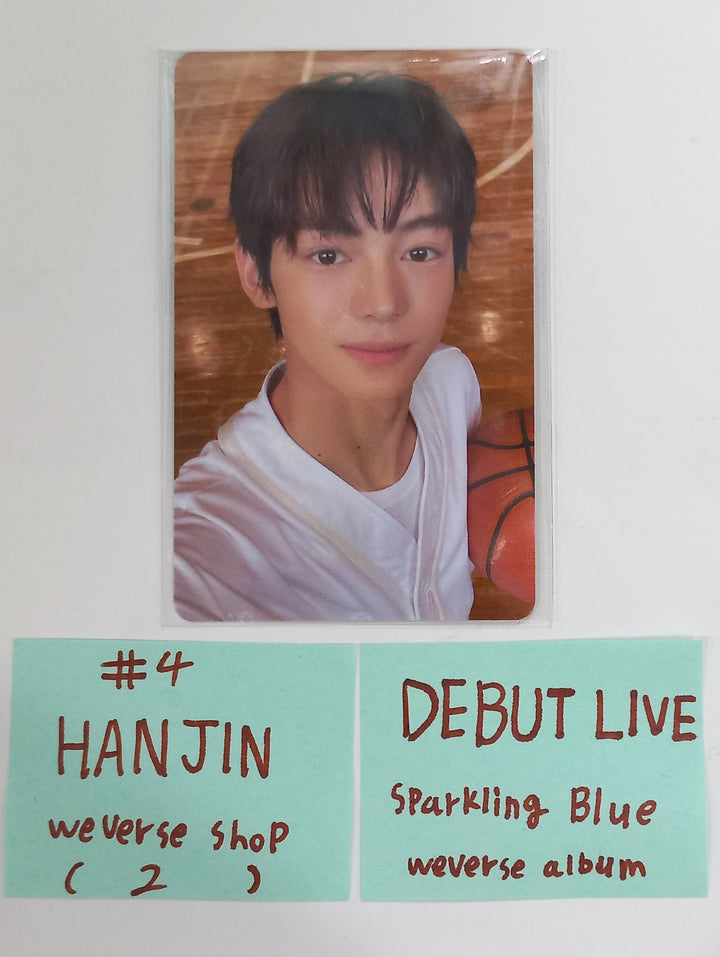 TWS "Sparkling Blue" 1st Mini - Weverse Shop Debut Live Event Photocard [Weverse Album Ver.] [24.1.31] - HALLYUSUPERSTORE