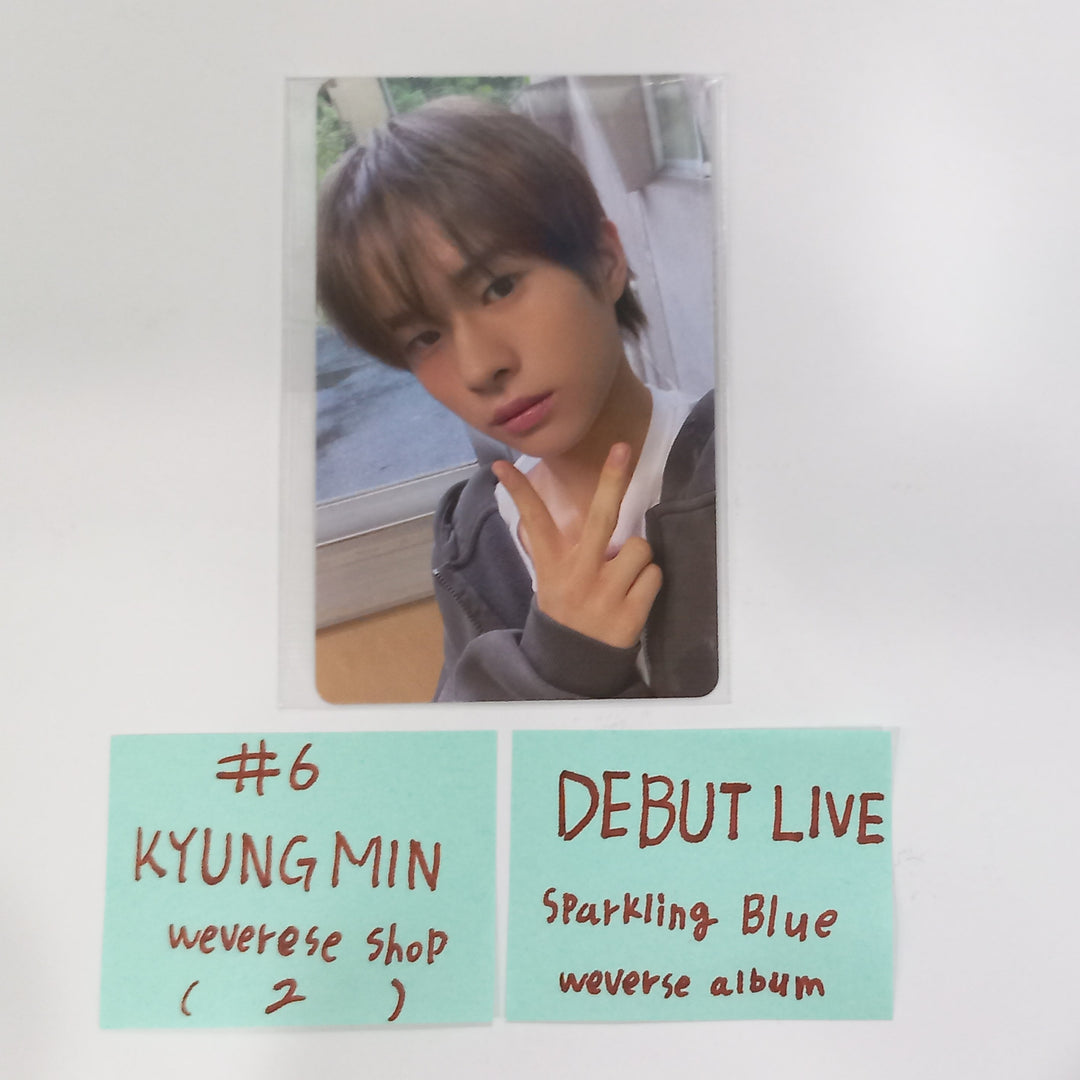 TWS "Sparkling Blue" 1st Mini - Weverse Shop Debut Live Event Photocard [Weverse Album Ver.] [24.1.31] - HALLYUSUPERSTORE