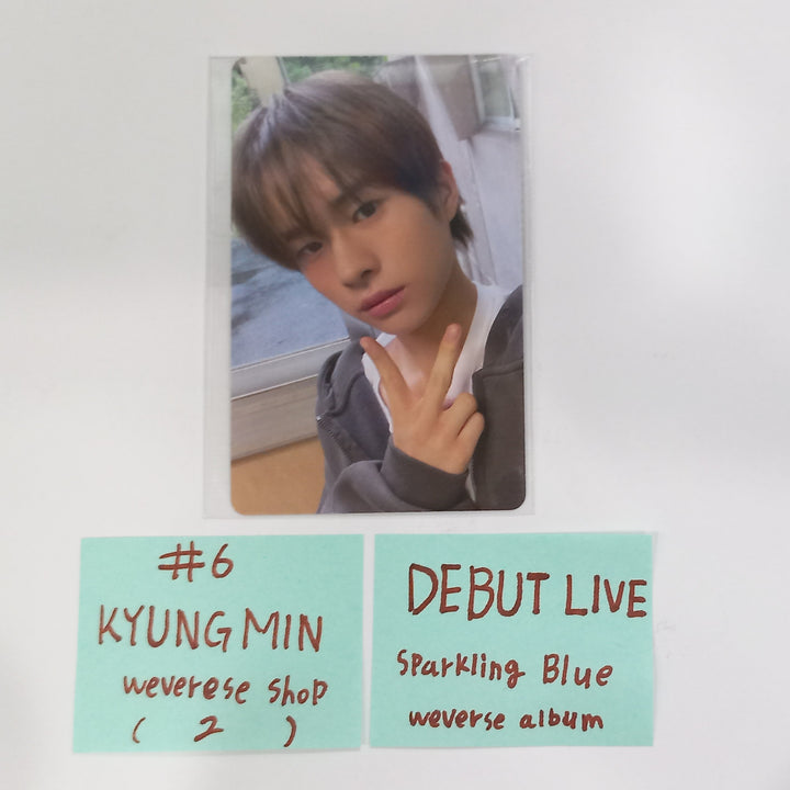 TWS "Sparkling Blue" 1st Mini - Weverse Shop Debut Live Event Photocard [Weverse Album Ver.] [24.1.31] - HALLYUSUPERSTORE