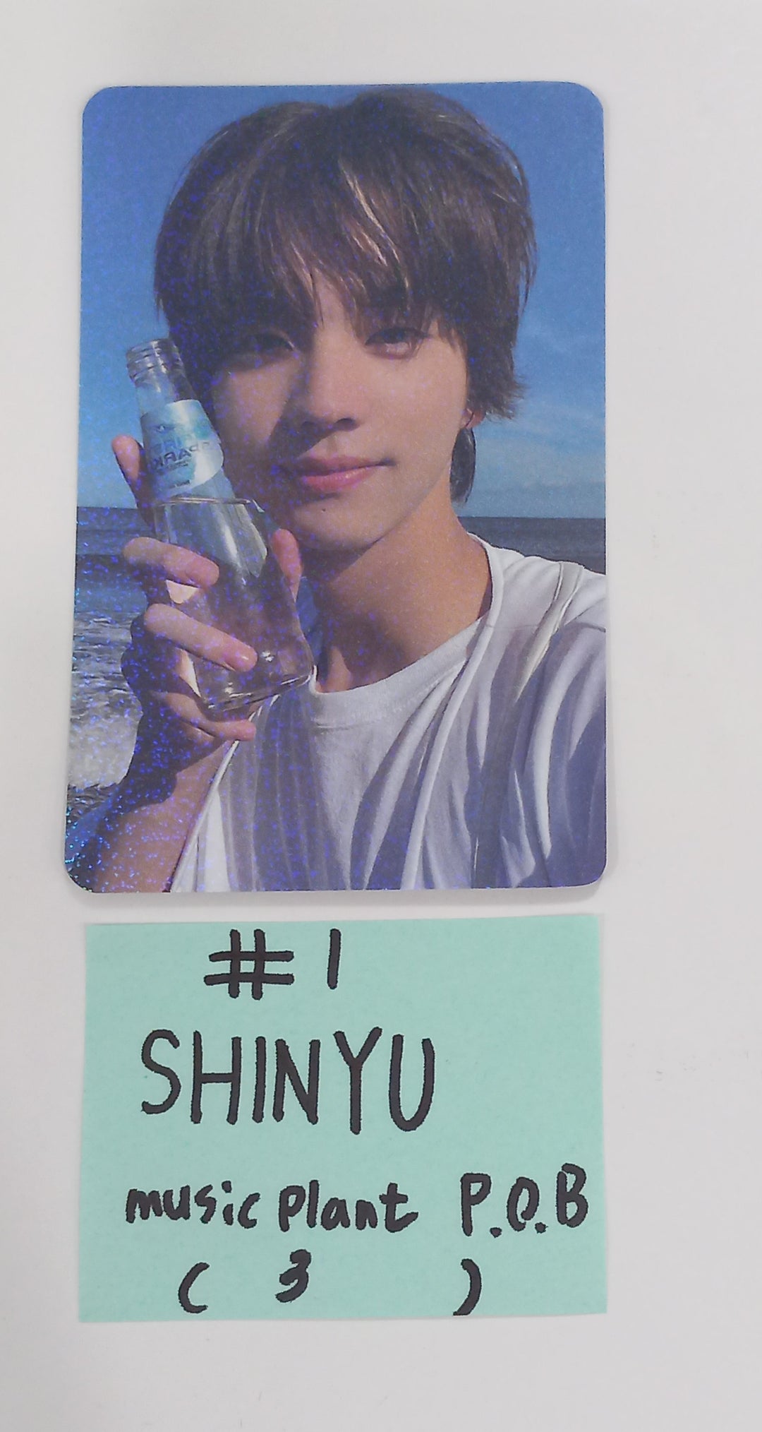 TWS "Sparkling Blue" 1st Mini - Music Plant Pre-Order Benefit Glitter Photocard [24.1.31] - HALLYUSUPERSTORE