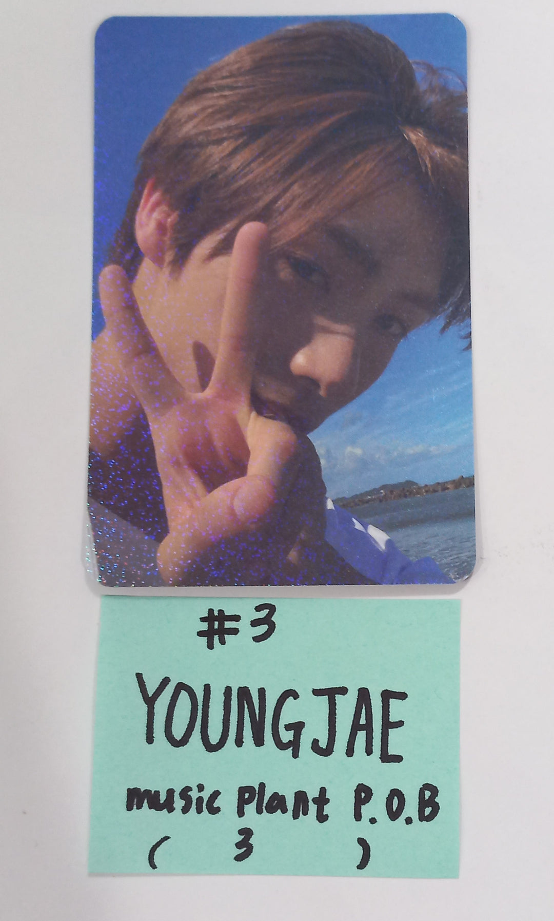 TWS "Sparkling Blue" 1st Mini - Music Plant Pre-Order Benefit Glitter Photocard [24.1.31] - HALLYUSUPERSTORE