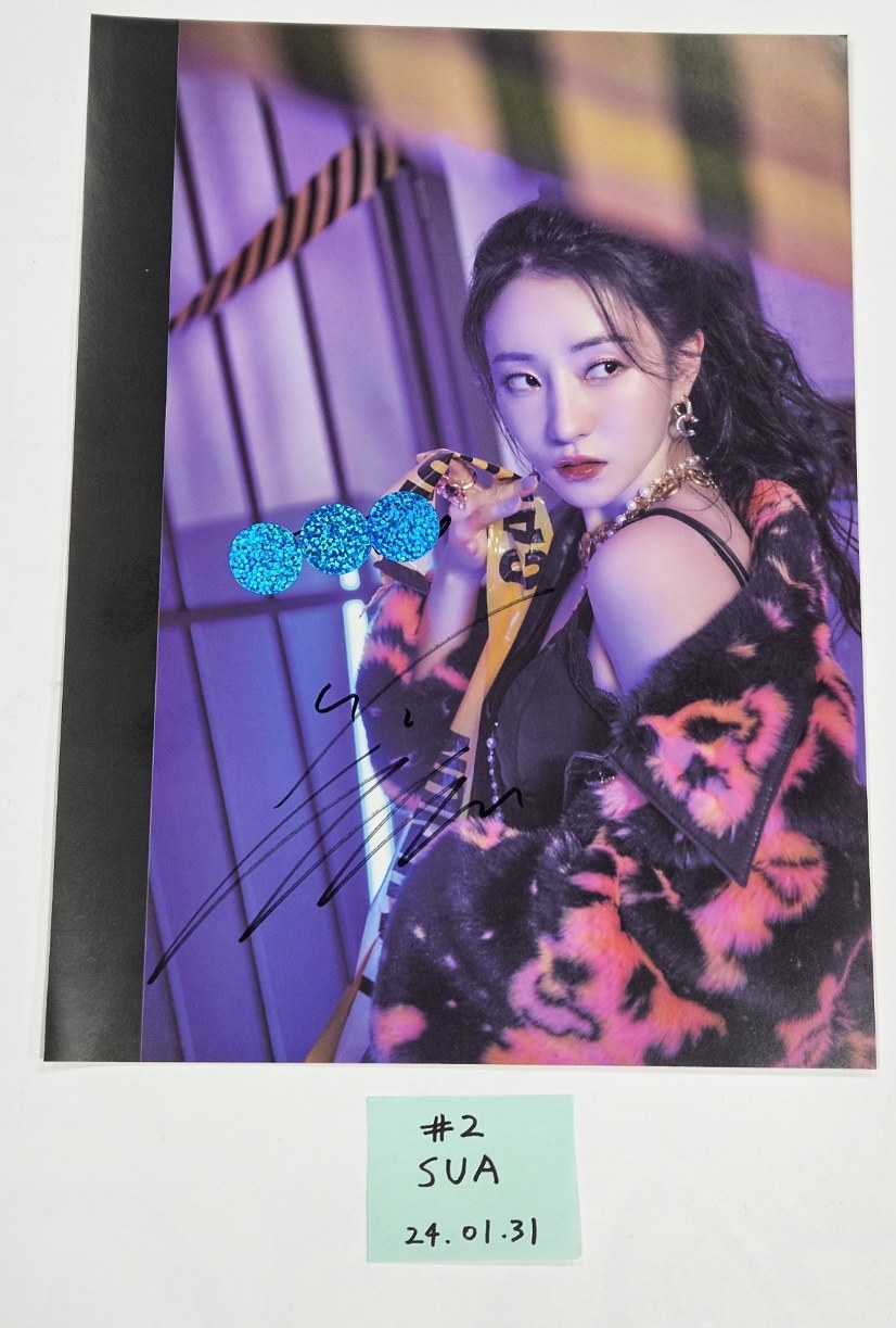 Dreamcatcher "VillainS" - A Cut Page From Fansign Event Album [24.1.31] - HALLYUSUPERSTORE
