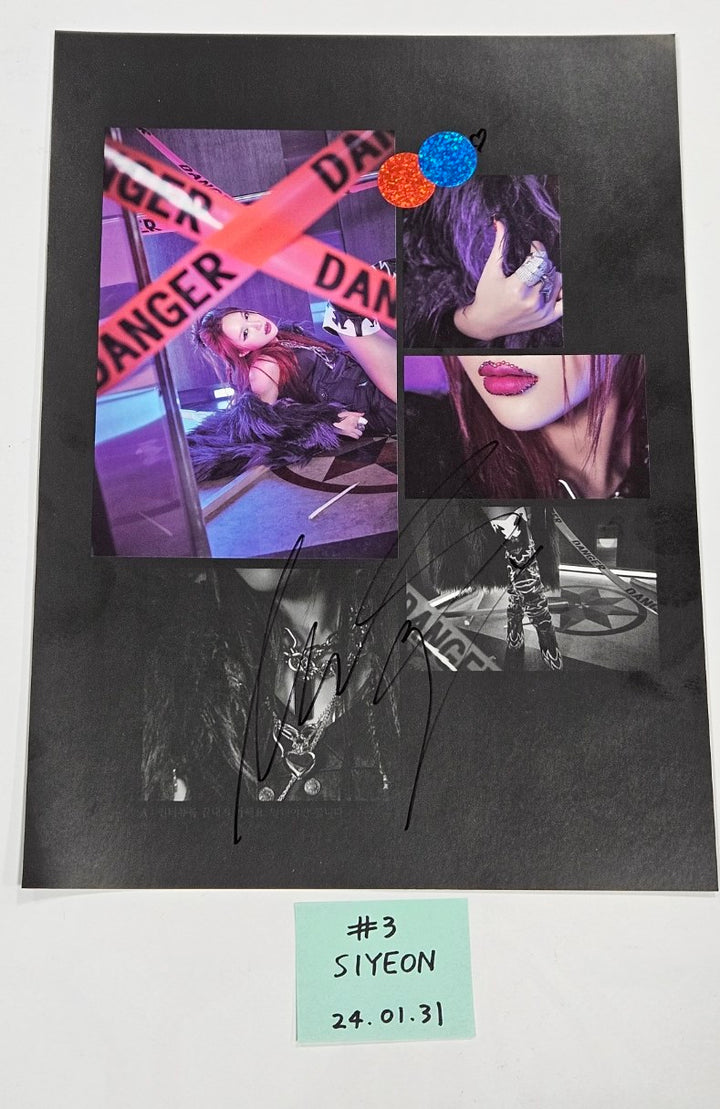Dreamcatcher "VillainS" - A Cut Page From Fansign Event Album [24.1.31] - HALLYUSUPERSTORE