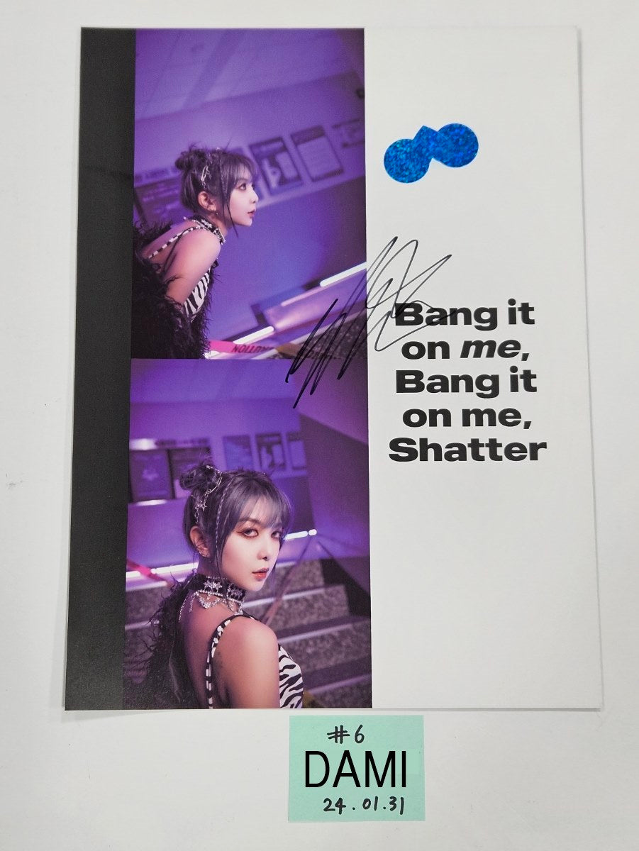 Dreamcatcher "VillainS" - A Cut Page From Fansign Event Album [24.1.31] - HALLYUSUPERSTORE