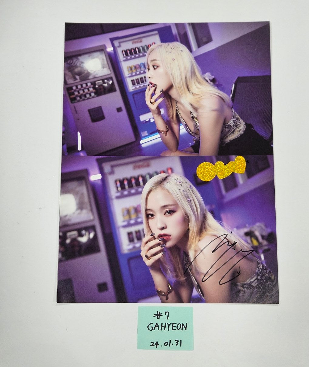 Dreamcatcher "VillainS" - A Cut Page From Fansign Event Album [24.1.31] - HALLYUSUPERSTORE