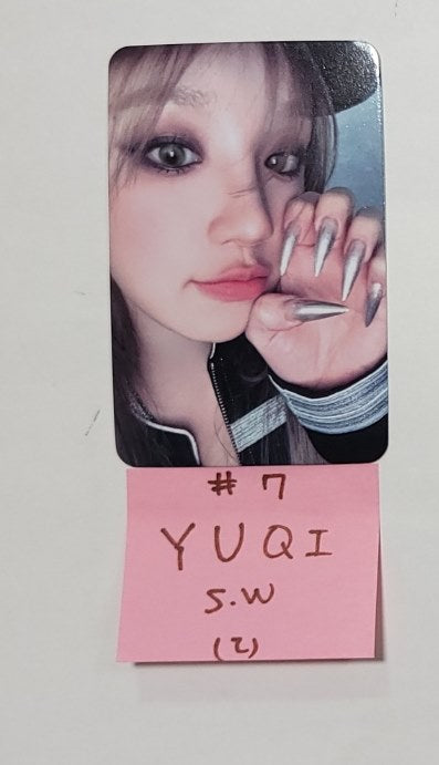 (g) I-DLE "2" 2nd Full Album - Soundwave Fansign Event Photocard [24.2.1] - HALLYUSUPERSTORE