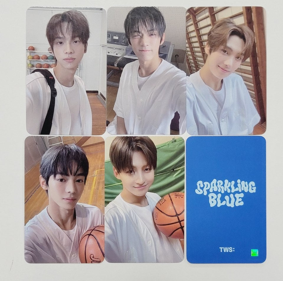 TWS "Sparkling Blue" 1st Mini - Soundwave Lucky Draw Event Photocard [24.2.1] - HALLYUSUPERSTORE