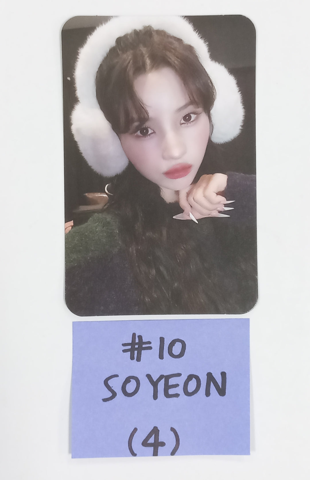 (g) I-DLE "2" 2nd Full Album - Line friends Pop-Up Store Special Gift Event Photocard [24.2.2] - HALLYUSUPERSTORE