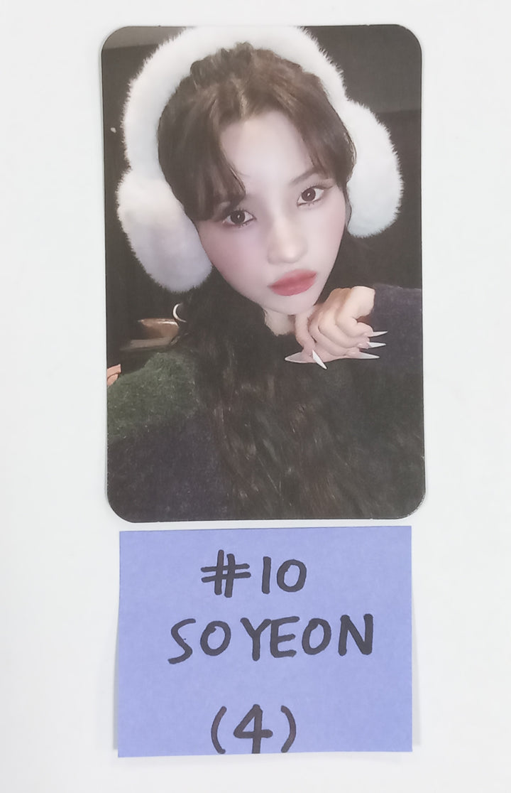 (g) I-DLE "2" 2nd Full Album - Line friends Pop-Up Store Special Gift Event Photocard [24.2.2] - HALLYUSUPERSTORE