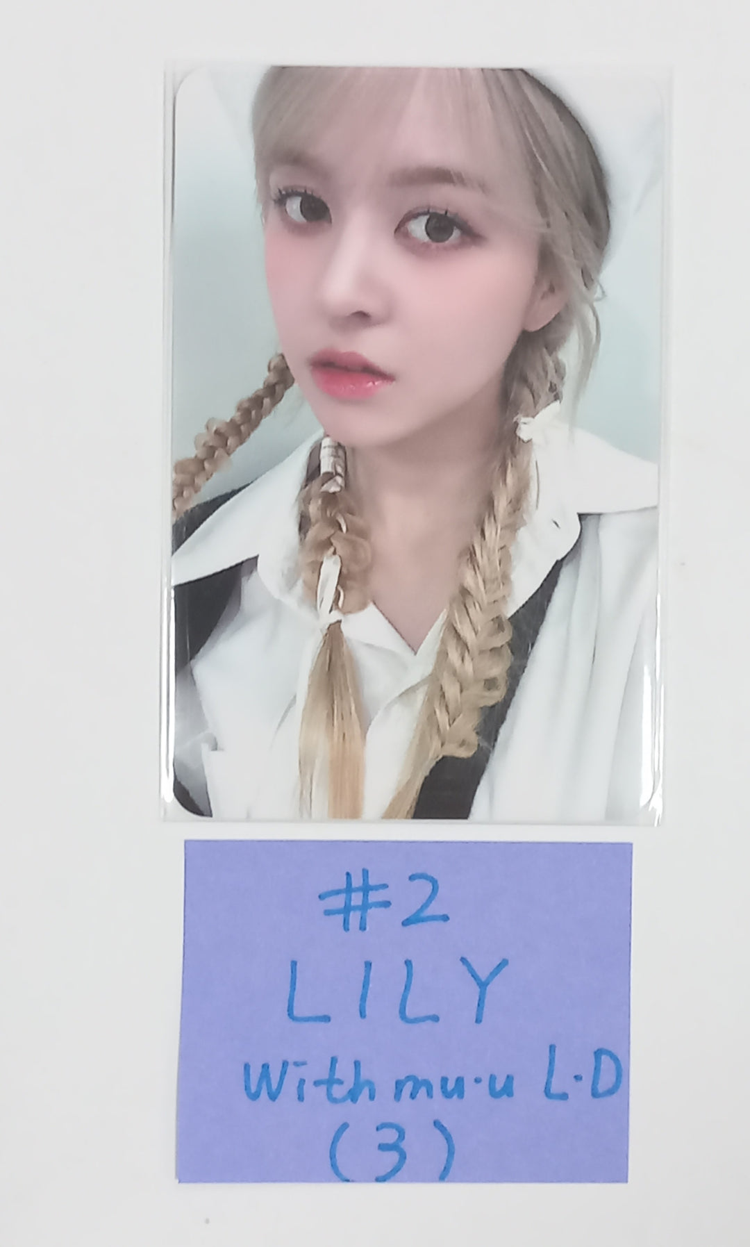 NMIXX "Fe3O4: BREAK" - Withmuu Lucky Draw Event Photocard [24.2.2] - HALLYUSUPERSTORE