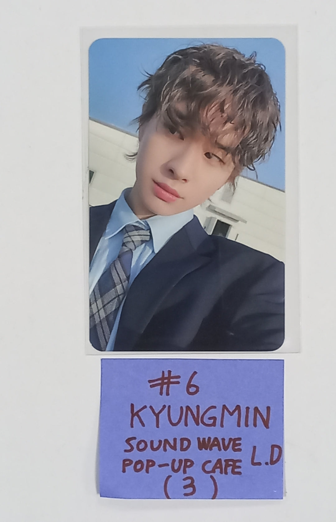 TWS "Sparkling Blue" 1st Mini - Soundwave Pop-Up Cafe Lucky Draw Event Photocard, Photo Postcard [24.2.2] - HALLYUSUPERSTORE
