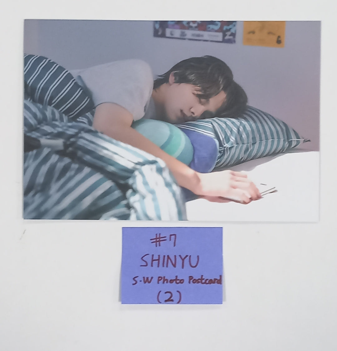 TWS "Sparkling Blue" 1st Mini - Soundwave Pop-Up Cafe Lucky Draw Event Photocard, Photo Postcard [24.2.2] - HALLYUSUPERSTORE