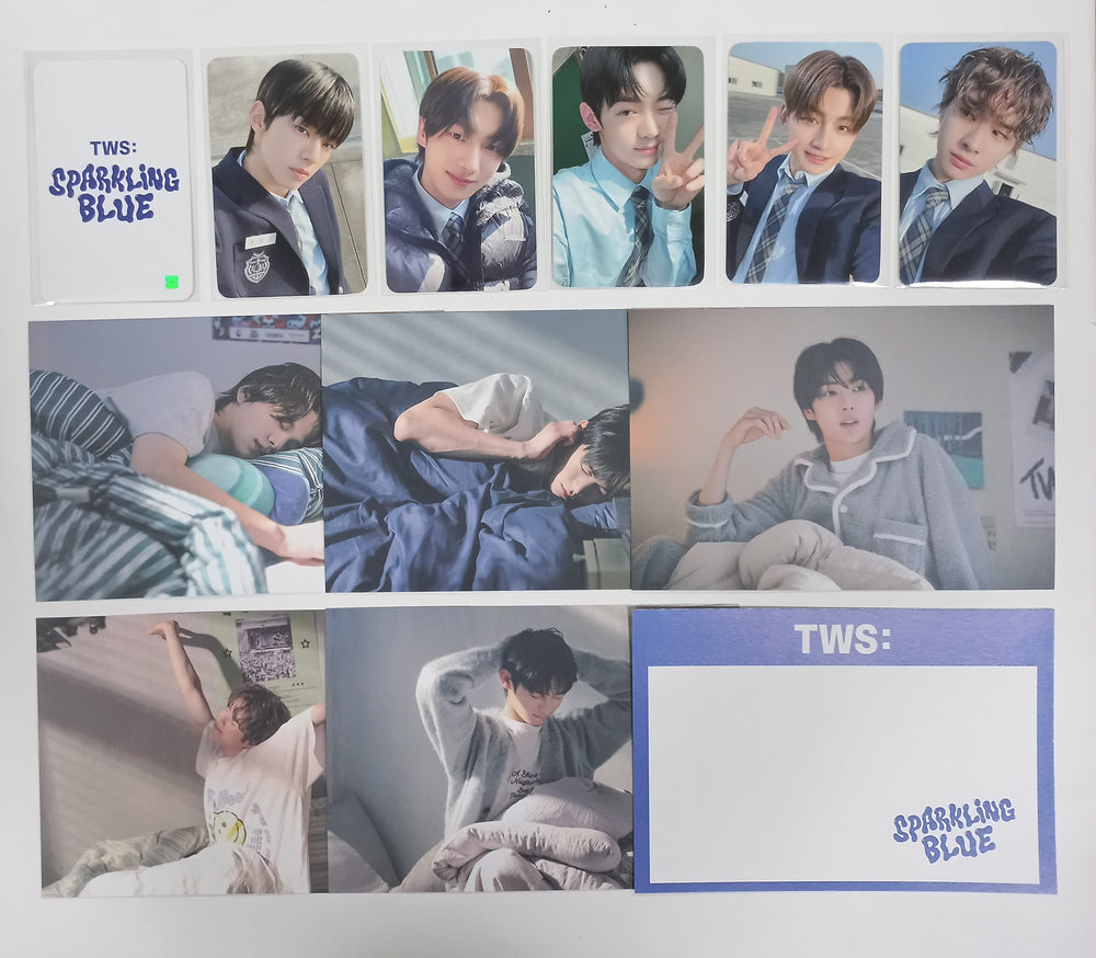 TWS "Sparkling Blue" 1st Mini - Soundwave Pop-Up Cafe Lucky Draw Event Photocard, Photo Postcard [24.2.2] - HALLYUSUPERSTORE