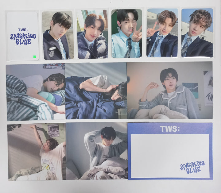 TWS "Sparkling Blue" 1st Mini - Soundwave Pop-Up Cafe Lucky Draw Event Photocard, Photo Postcard [24.2.2] - HALLYUSUPERSTORE