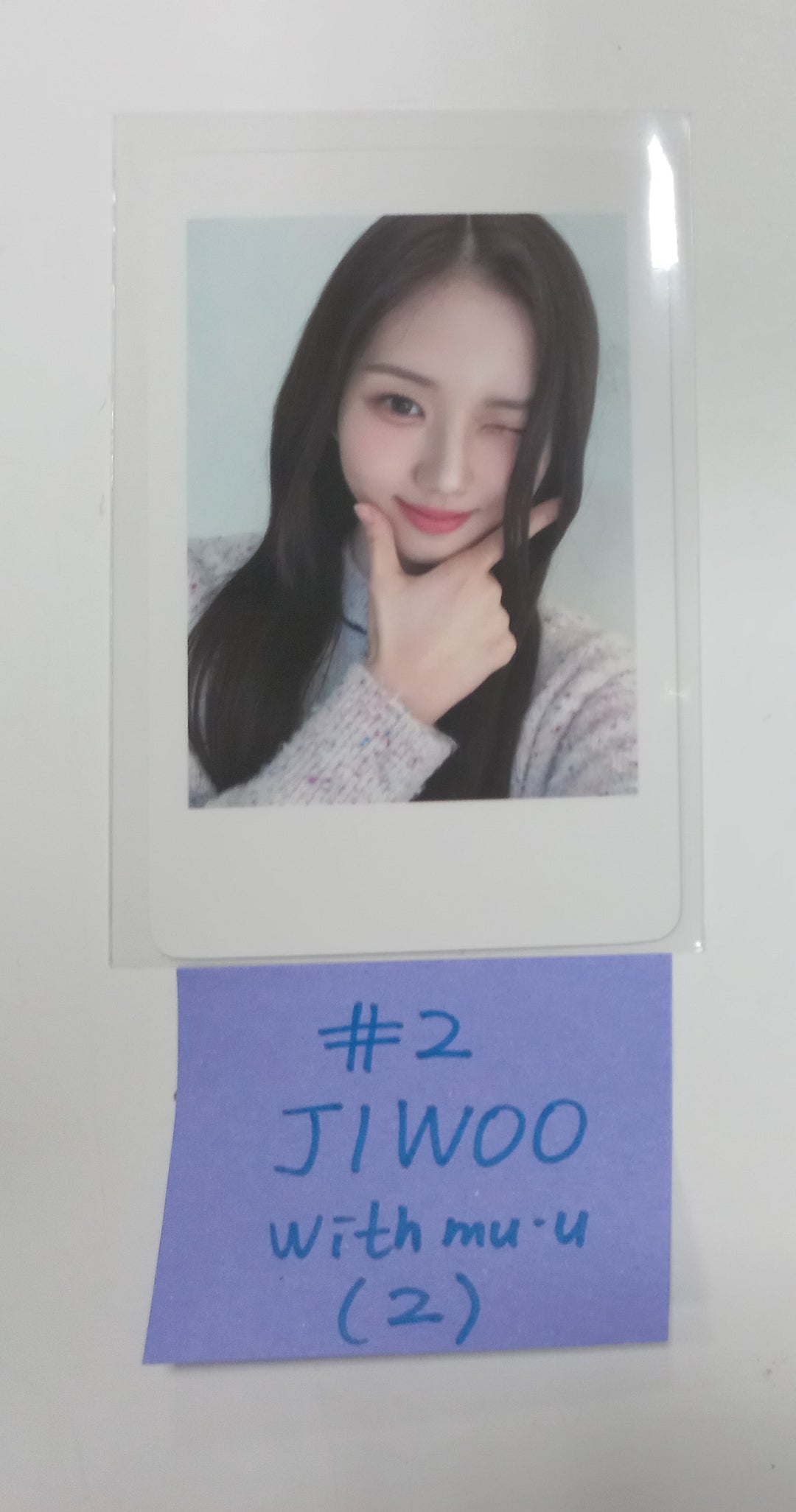 TripleS "Aria" - Withmuu Fansign Event Polaroid Type Photocard [24.2.2] - HALLYUSUPERSTORE