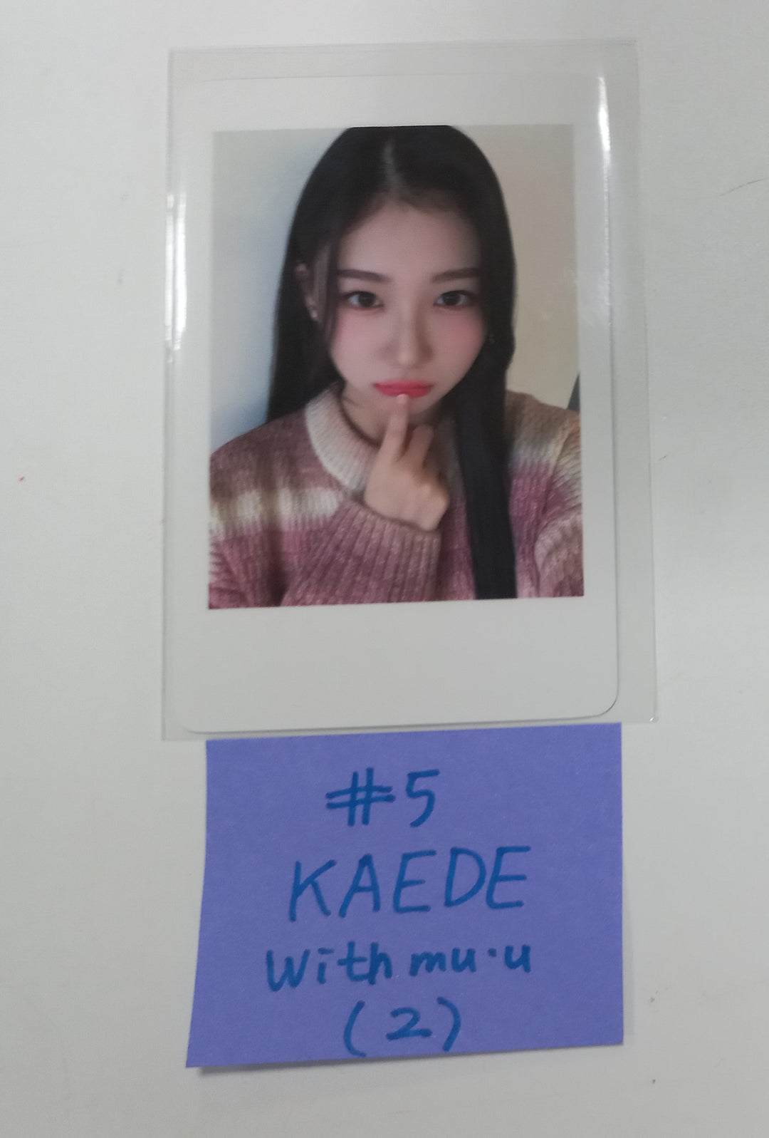TripleS "Aria" - Withmuu Fansign Event Polaroid Type Photocard [24.2.2] - HALLYUSUPERSTORE