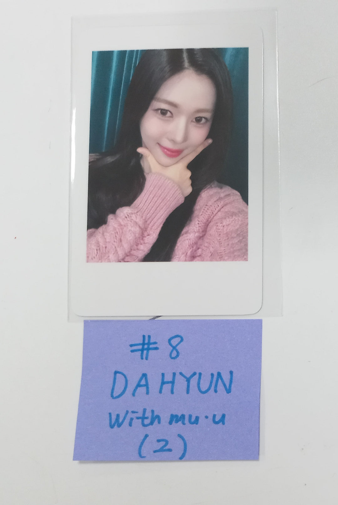 TripleS "Aria" - Withmuu Fansign Event Polaroid Type Photocard [24.2.2] - HALLYUSUPERSTORE